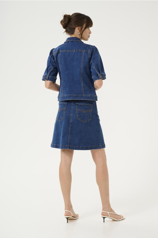 CUDECEA AMI JACKET 50111814 500028 MEDIUM BLUE WASH